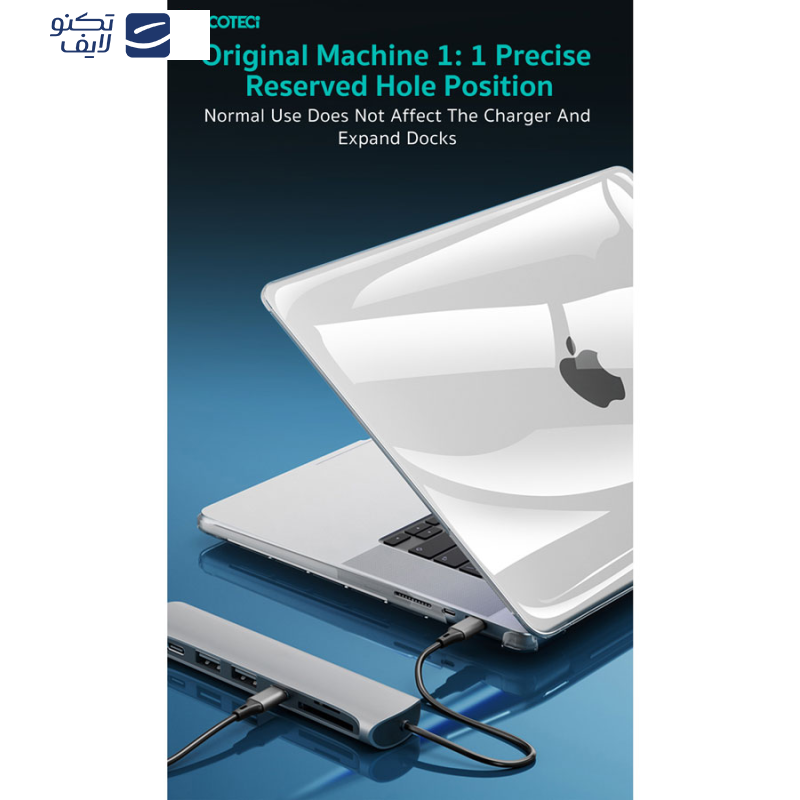 کاور محافظ کوتتسی مدل 11010مناسب برای مک بوک پرو 14 اینچ A2442/A2779/A2918 کاور محافظ کوتتسی مدل 11010مناسب برای مک بوک پرو 14 اینچ A2442/A2779/A2918
