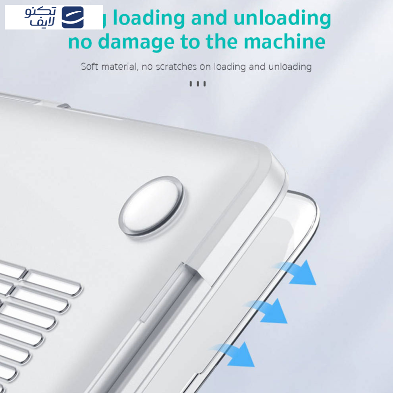 کاور محافظ کوتتسی مدل PC Cristal case MacBook Pro 11011 مناسب برای مک بوک پرو 16 اینچی کاور محافظ کوتتسی مدل PC Cristal case MacBook Pro 11011 مناسب برای مک بوک پرو 16 اینچی