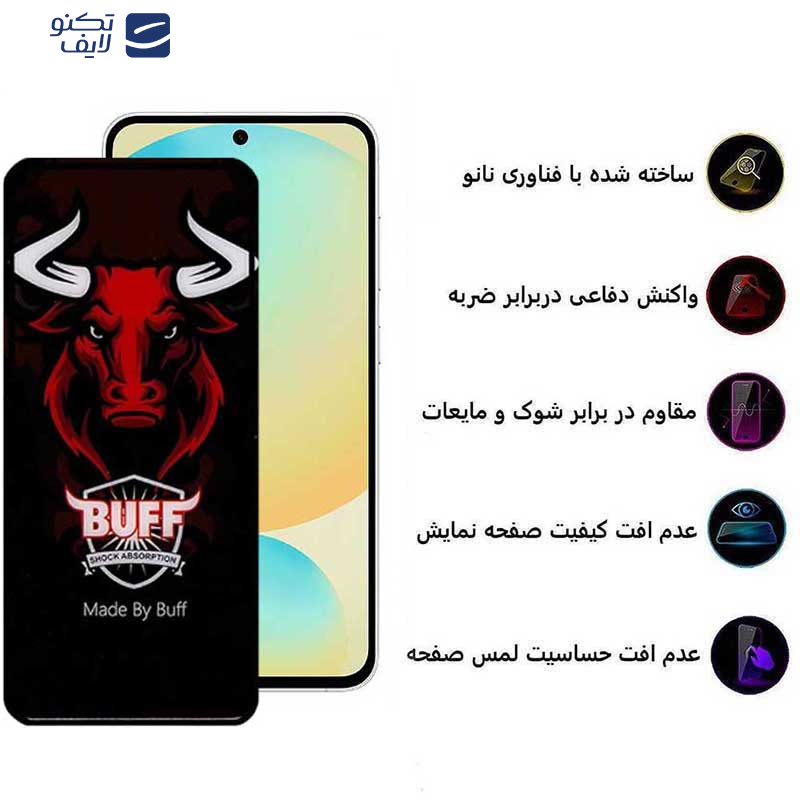 محافظ صفحه نمایش بوف مدل Ceramic Pro مناسب برای گوشی موبایل سامسونگ  Galaxy S24 FE/ A55 / A35 محافظ صفحه نمایش بوف مدل Ceramic Pro مناسب برای گوشی موبایل سامسونگ  Galaxy S24 FE/ A55 / A35