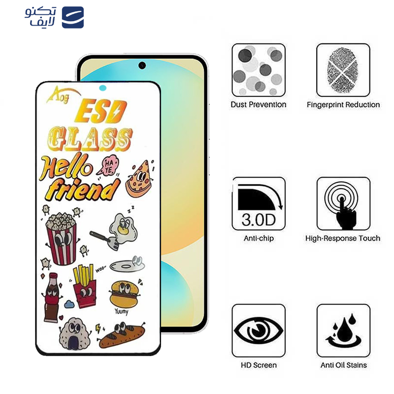 محافظ صفحه نمایش اپیکوی مدل ESD 2024 مناسب برای گوشی موبایل سامسونگ Galaxy S24 FE/ A55/ A35 محافظ صفحه نمایش اپیکوی مدل ESD 2024 مناسب برای گوشی موبایل سامسونگ Galaxy S24 FE/ A55/ A35