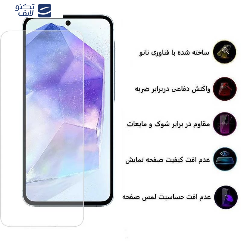 محافظ صفحه نمایش اپیکوی مدل Clear Pro مناسب برای گوشی موبایل سامسونگ Galaxy S24 FE/ A55/ A35 محافظ صفحه نمایش اپیکوی مدل Clear Pro مناسب برای گوشی موبایل سامسونگ Galaxy S24 FE/ A55/ A35