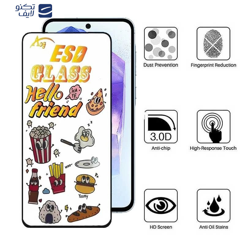 محافظ صفحه نمایش اپیکوی مدل ESD 2024 مناسب برای گوشی موبایل سامسونگ Galaxy M35/ A55/ A35 محافظ صفحه نمایش اپیکوی مدل ESD 2024 مناسب برای گوشی موبایل سامسونگ Galaxy M35/ A55/ A35