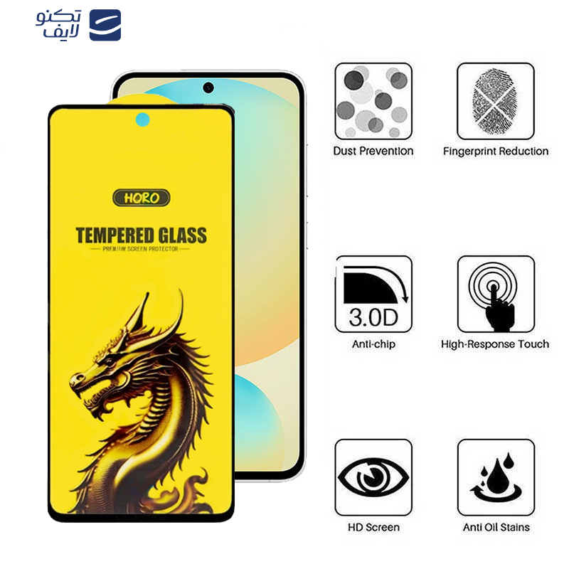 محافظ صفحه نمایش اپیکوی مدل Golden Dragon مناسب برای گوشی موبایل سامسونگ Galaxy S24 FE/ A55/ A35 محافظ صفحه نمایش اپیکوی مدل Golden Dragon مناسب برای گوشی موبایل سامسونگ Galaxy S24 FE/ A55/ A35