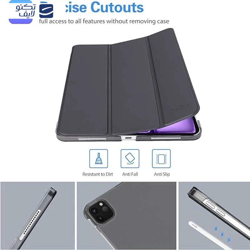 کیف کلاسوری اپیکوی مدل Smart مناسب برای تبلت سامسونگ Galaxy Tab S7 / S8    کیف کلاسوری اپیکوی مدل Smart مناسب برای تبلت سامسونگ Galaxy Tab S7 / S8