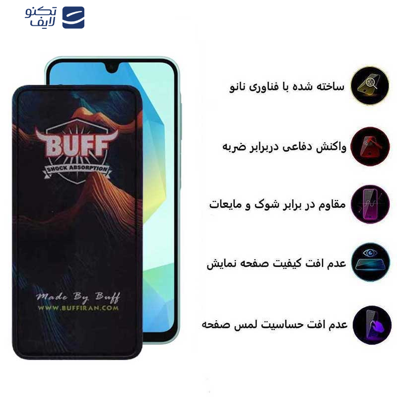 محافظ صفحه نمایش 5D بوف مدل Mountain-G مناسب برای گوشی موبایل سامسونگ Galaxy A16 5G/ A16 4G محافظ صفحه نمایش 5D بوف مدل Mountain-G مناسب برای گوشی موبایل سامسونگ Galaxy A16 5G/ A16 4G