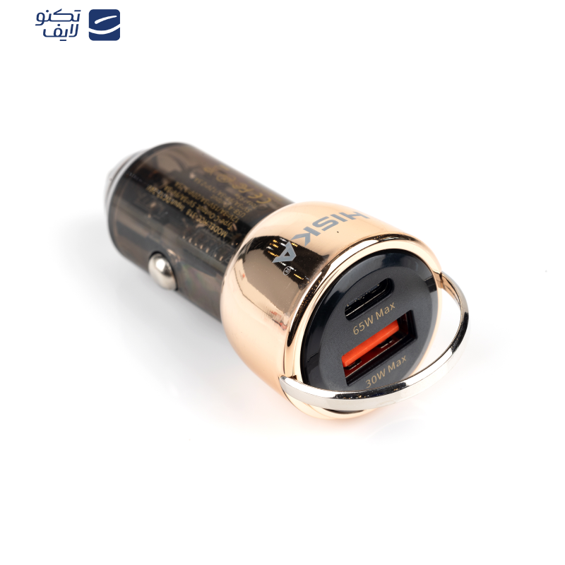 شارژر فندکی 95 وات هیسکا مدل HCC-318 شارژر فندکی 95 وات هیسکا مدل HCC-318