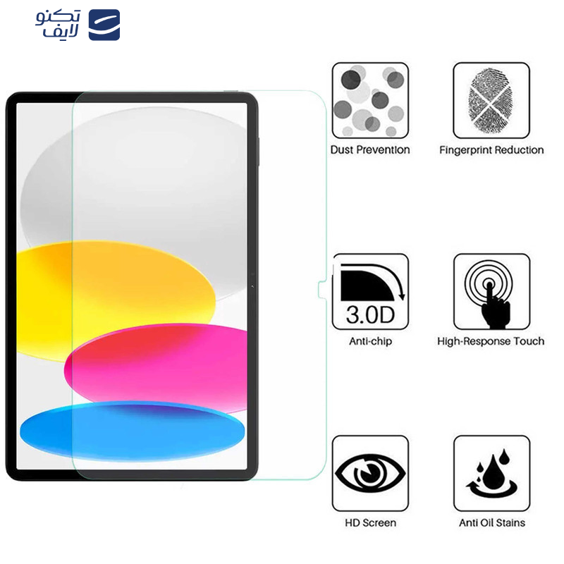 محافظ صفحه نمایش اپیکوی مدل 5D Super Power مناسب برای تبلت اپل iPad 10.9 (2022)/ iPad10 /10th Gen/ 10th generation محافظ صفحه نمایش اپیکوی مدل 5D Super Power مناسب برای تبلت اپل iPad 10.9 (2022)/ iPad10 /10th Gen/ 10th generation