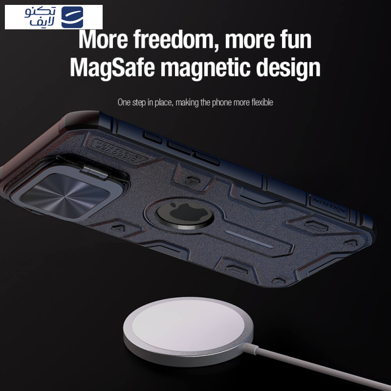 کاور نیلکین مدل CamShield Armor Prop Magnetic مناسب برای گوشی موبایل موبایل اپل iphone 16 pro max کاور نیلکین مدل CamShield Armor Prop Magnetic مناسب برای گوشی موبایل موبایل اپل iphone 16 pro max