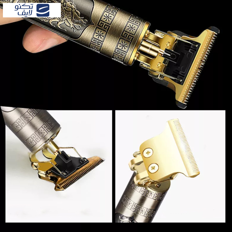 ماشین اصلاح موی صورت وینتیج مدل T9 ماشین اصلاح موی صورت وینتیج مدل T9