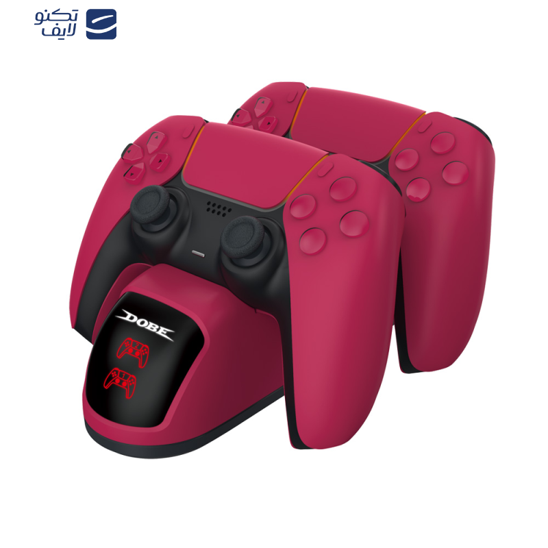 پایه شارژر دسته بازی پلی استیشن 5 دابی مدل TP5-0515R پایه شارژر دسته بازی پلی استیشن 5 دابی مدل TP5-0515R