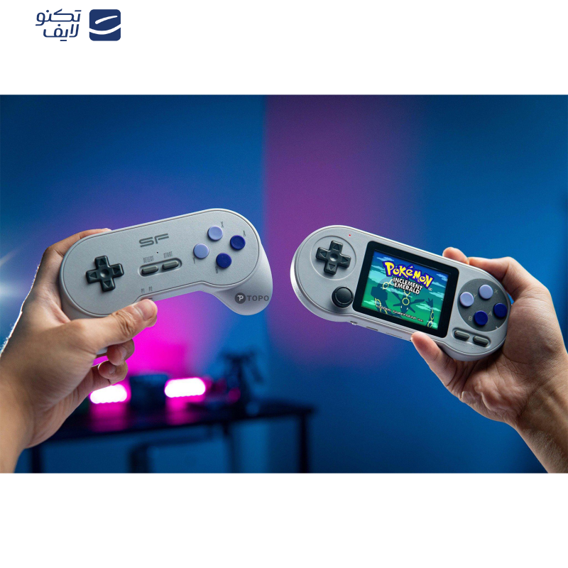 کنسول بازی پرتابل مدل SF2000 DATA FROG به همراه دسته بازی بی سیم کنسول بازی پرتابل مدل SF2000 DATA FROG به همراه دسته بازی بی سیم