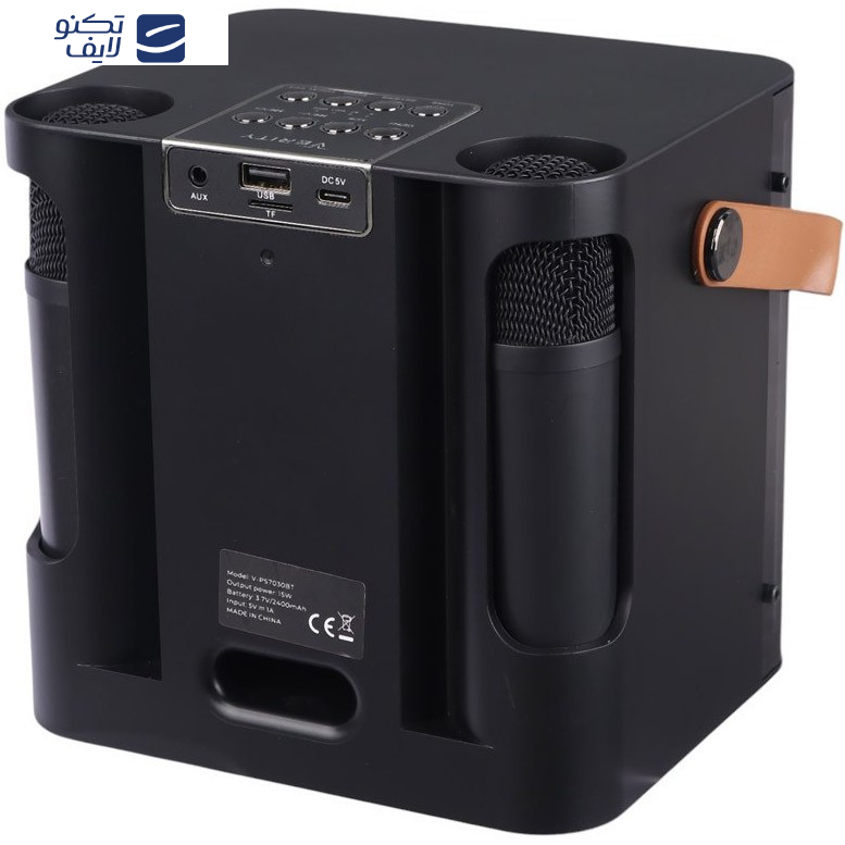 اسپیکر بلوتوثی قابل حمل وریتی مدل V-PS 7030 BT اسپیکر بلوتوثی قابل حمل وریتی مدل V-PS 7030 BT