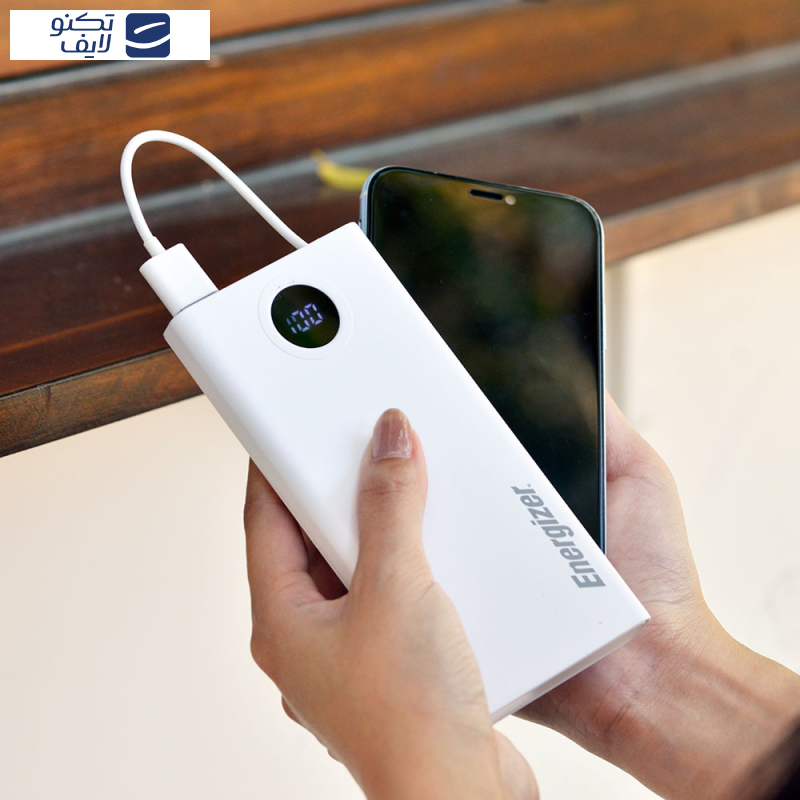 پاوربانک انرجایزر مدل UE10019PQ ظرفیت 10000 میلی آمپرساعت پاوربانک انرجایزر مدل UE10019PQ ظرفیت 10000 میلی آمپرساعت