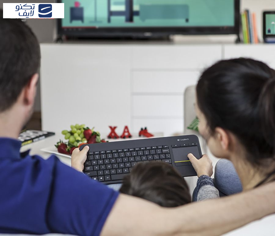 کیبورد بی سیم لاجیتک مدل K400 Plus کیبورد بی سیم لاجیتک مدل K400 Plus