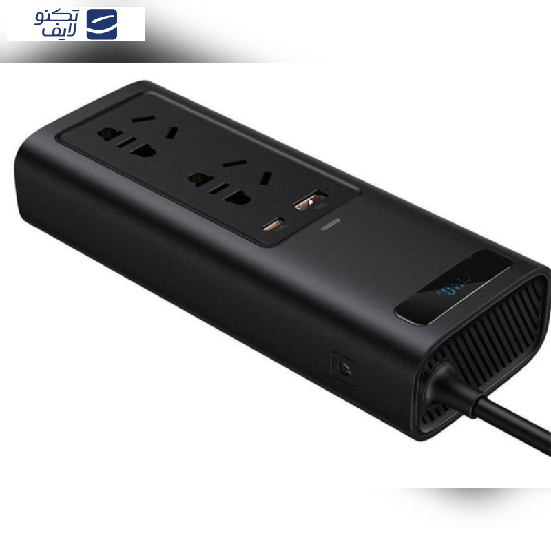 شارژر فندکی و مبدل خودرو باسئوس مدل power 150W (220v) شارژر فندکی و مبدل خودرو باسئوس مدل power 150W (220v)