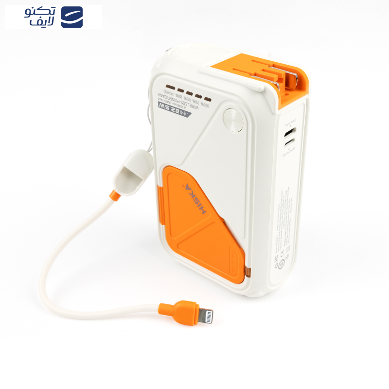 پاوربانک هیسکا مدل HP-223PD ظرفیت 20000 میلی آمپر ساعت  پاوربانک هیسکا مدل HP-223PD ظرفیت 20000 میلی آمپر ساعت