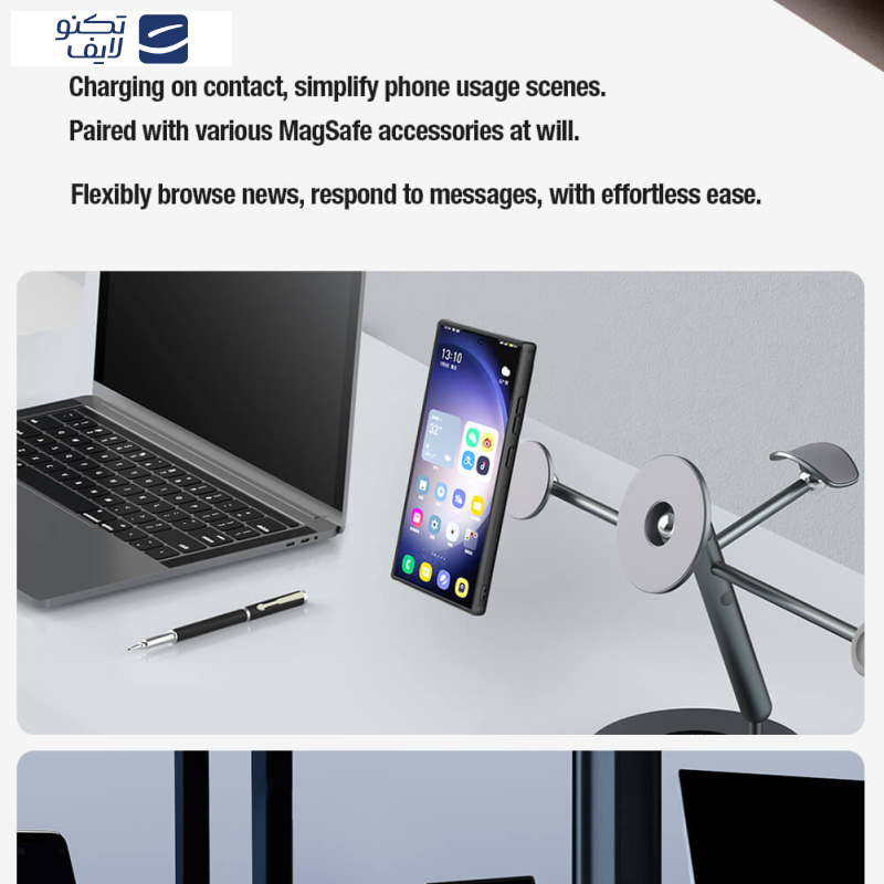 کاور نیلکین مدل Camshield Prop Leather Magnetic مناسب برای گوشی موبایل سامسونگ Galaxy S24 Ultra کاور نیلکین مدل Camshield Prop Leather Magnetic مناسب برای گوشی موبایل سامسونگ Galaxy S24 Ultra