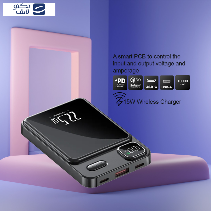 پاوربانک بنیوس مدل BE-PB06 ظرفیت 10000 میلی آمپر ساعت پاوربانک بنیوس مدل BE-PB06 ظرفیت 10000 میلی آمپر ساعت