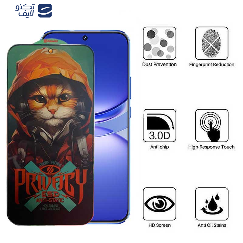 محافظ صفحه نمایش حریم شخصی اپیکوی مدل Privacy Hoodie Cat مناسب برای گوشی موبایل هوآوی Nova 12s / Nova 12i / Pura 70 Pro / Pura 70 Ultra محافظ صفحه نمایش حریم شخصی اپیکوی مدل Privacy Hoodie Cat مناسب برای گوشی موبایل هوآوی Nova 12s / Nova 12i / Pura 70 Pro / Pura 70 Ultra
