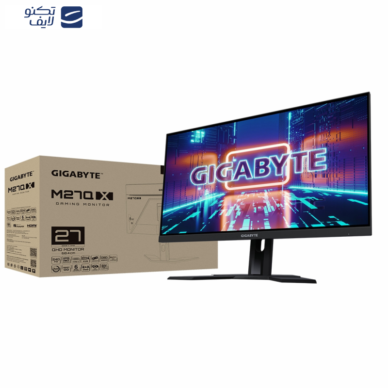 مانیتور گیمینگ بازی گیگابایت مدل M27Q X-EK سایز 27 اینچ مانیتور گیمینگ بازی گیگابایت مدل M27Q X-EK سایز 27 اینچ