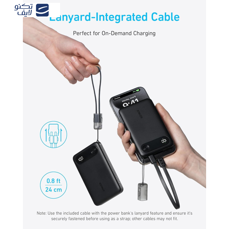 پاوربانک انکر مدل A1388 ظرفیت 10000 میلی آمپر ساعت پاوربانک انکر مدل A1388 ظرفیت 10000 میلی آمپر ساعت