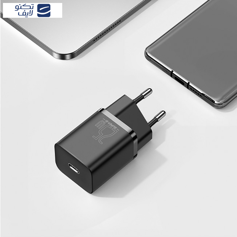 شارژر دیواری باسئوس مدل Super SI tzccsup-l01 به همراه کابل USB-C شارژر دیواری باسئوس مدل Super SI tzccsup-l01 به همراه کابل USB-C