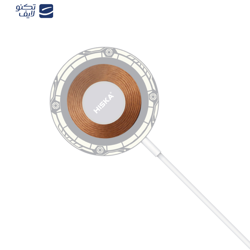 شارژر بی سیم هیسکا مدل HR-07 شارژر بی سیم هیسکا مدل HR-07