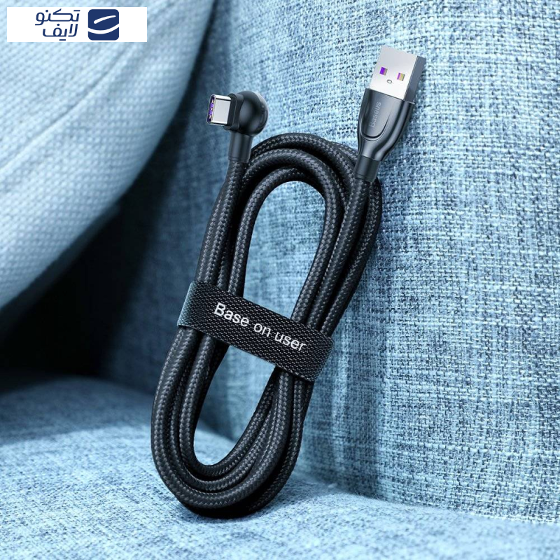 نگهدارنده کابل باسئوس مدل Velcro Strap ACMGT طول 3 متر