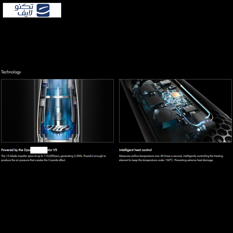 سشوار برس دار حالت دهنده دایسون مدل  Airwrap Complete Long Volumise سشوار برس دار حالت دهنده دایسون مدل  Airwrap Complete Long Volumise