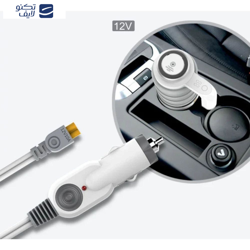 کتری فندکی گرین لاین مدل Electric Kettle GNCARFELKT کتری فندکی گرین لاین مدل Electric Kettle GNCARFELKT