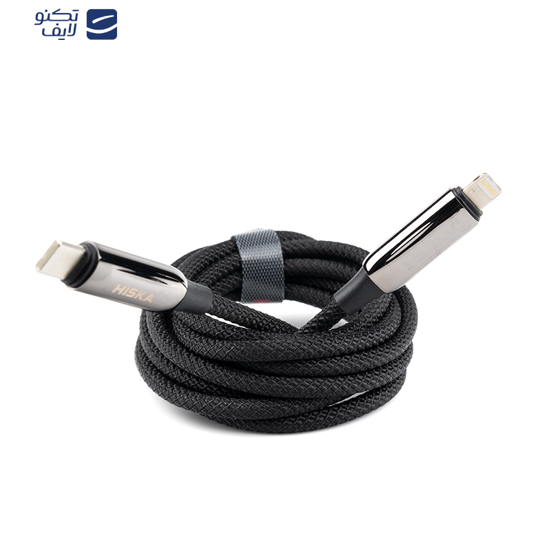 کابل تبدیل USB-C به لایتنینگ هیسکا مدل LX-16CL طول 1.8 متر کابل تبدیل USB-C به لایتنینگ هیسکا مدل LX-16CL طول 1.8 متر