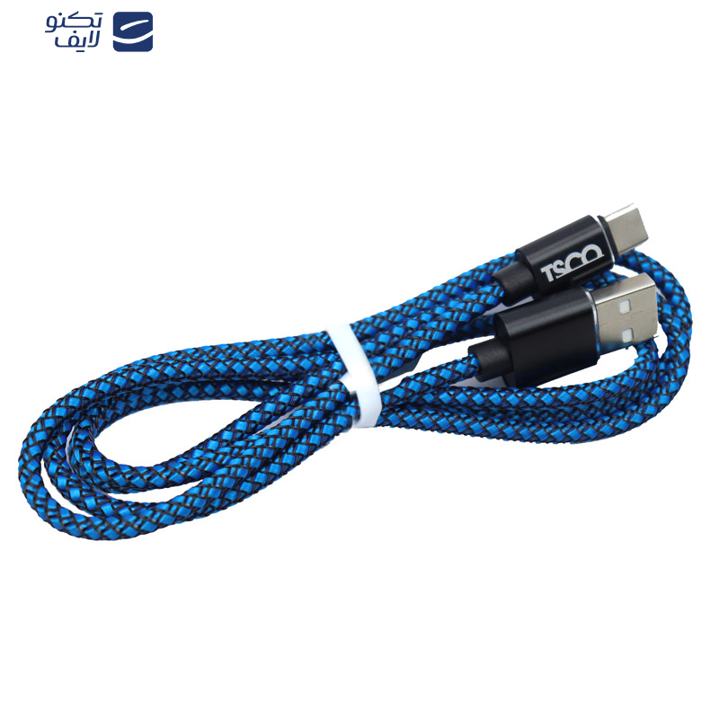 کابل تبدیل USB به USB-C تسکو مدل TCC 170 طول 1 متر کابل تبدیل USB به USB-C تسکو مدل TCC 170 طول 1 متر