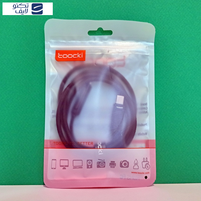 کابل USB-C توکی مدل 100W TQ-X47C3 طول 1 متر کابل USB-C توکی مدل 100W TQ-X47C3 طول 1 متر