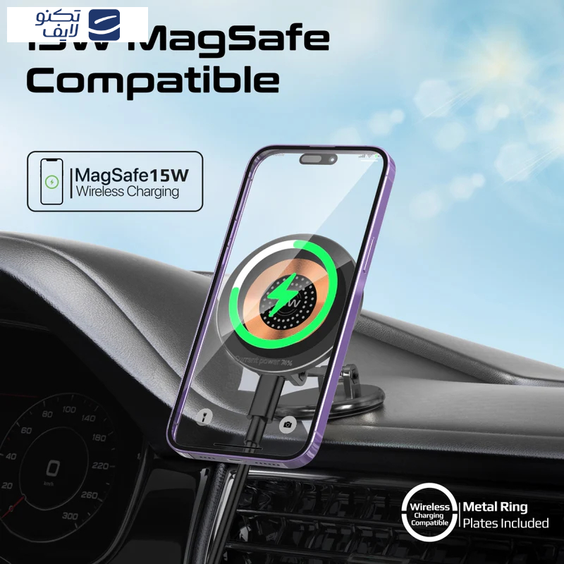 شارژر بی سیم پرومیت مدل MAGNUS2-QI شارژر بی سیم پرومیت مدل MAGNUS2-QI