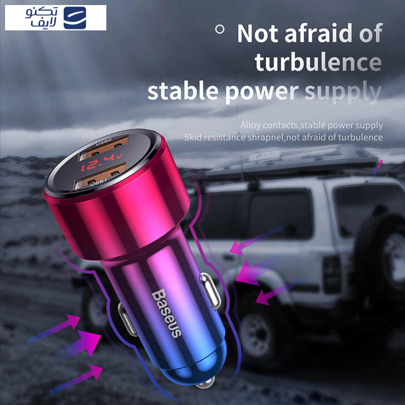 شارژر فندکی باسئوس مدل HIGH GLOSS شارژر فندکی باسئوس مدل HIGH GLOSS