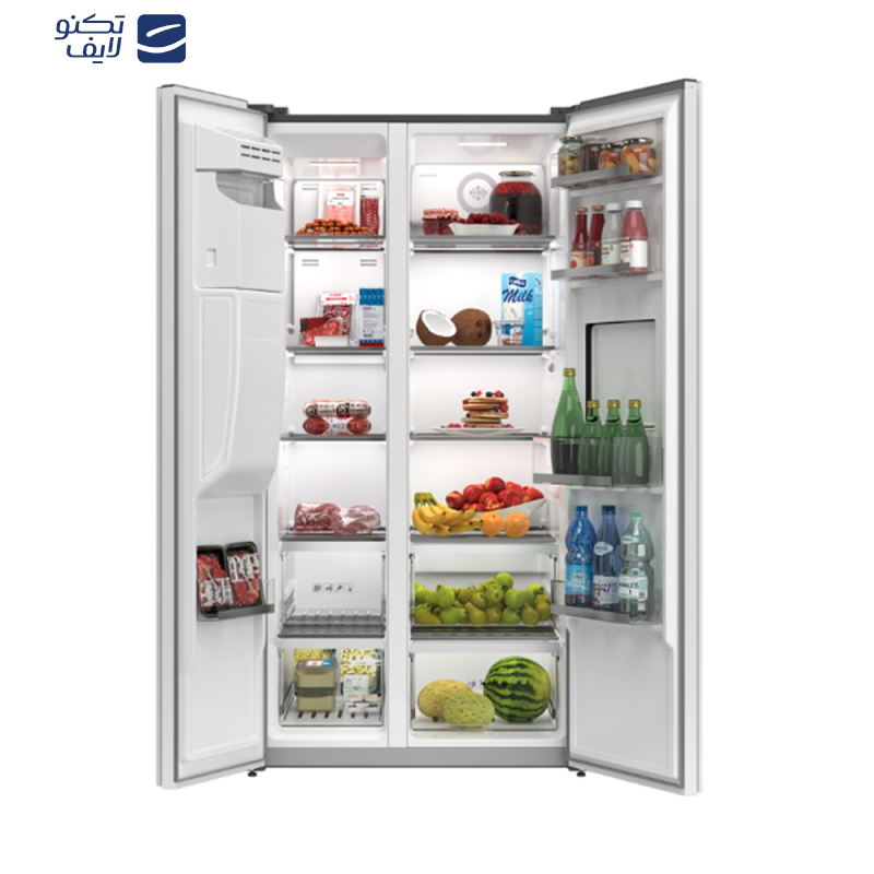 یخچال و فریزر 32 فوت جی پلاس مدل GSS-P7921BS یخچال و فریزر 32 فوت جی پلاس مدل GSS-P7921BS