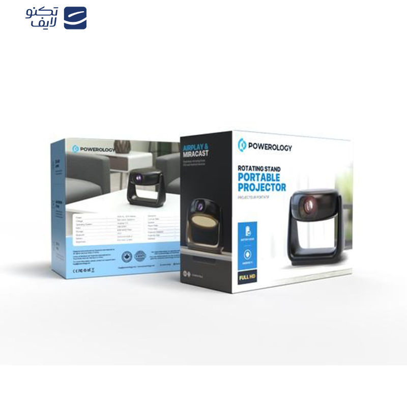 ویدئو پروژکتور پاورولوجی مدل PWHDPBNBK  ویدئو پروژکتور پاورولوجی مدل PWHDPBNBK