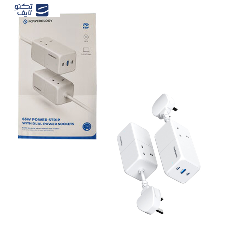 چندراهی برق پاورولوجی مدل PWPS65W چندراهی برق پاورولوجی مدل PWPS65W