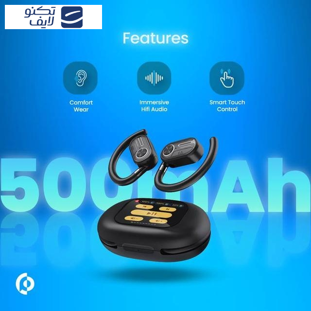 هندزفری بلوتوثی پاورلوژی مدل PWLAU008 هندزفری بلوتوثی پاورلوژی مدل PWLAU008