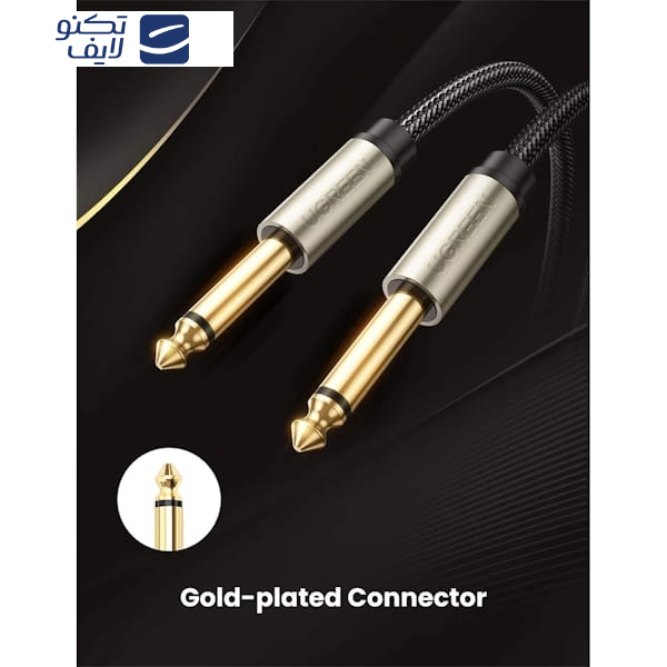 کابل AUX یوگرین مدل AV128 کد 10638 طول 2 متر