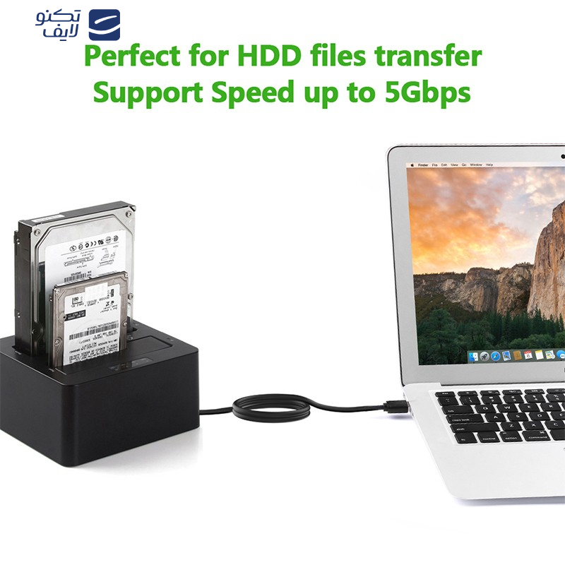 کابل لینک USB 3.0 یوگرین مدل US128 طول 1 متر کابل لینک USB 3.0 یوگرین مدل US128 طول 1 متر