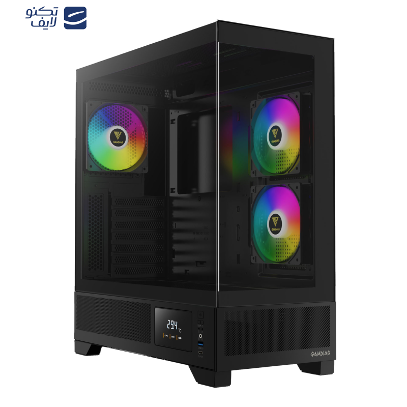 کیس کامپیوتر گیم دیاس مدل ATLAS M1 کیس کامپیوتر گیم دیاس مدل ATLAS M1