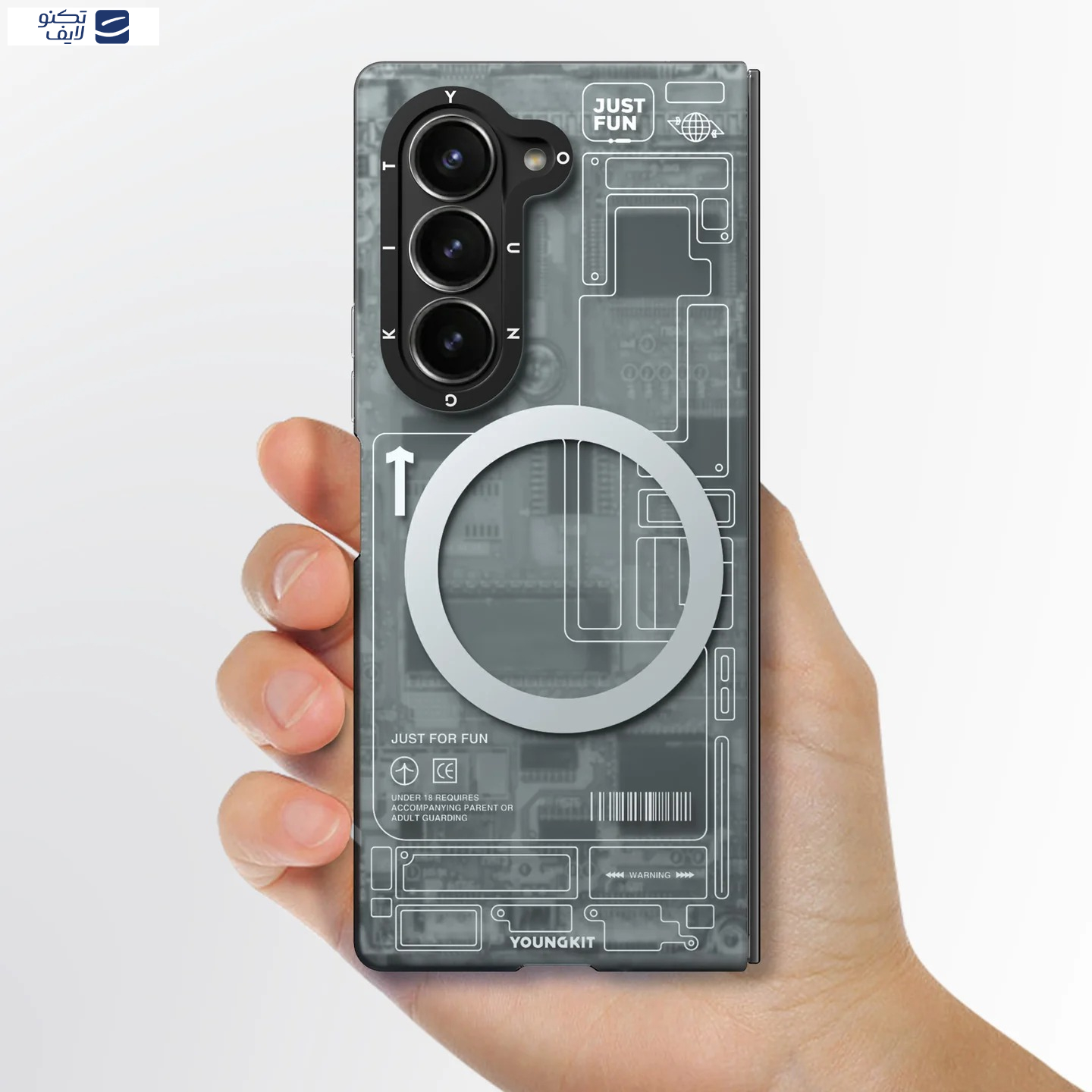 کاور یانگ کیت مدل Technology Magnetic 020 مناسب برای گوشی موبایل سامسونگ Galaxy Z Fold 6 کاور یانگ کیت مدل Technology Magnetic 020 مناسب برای گوشی موبایل سامسونگ Galaxy Z Fold 6