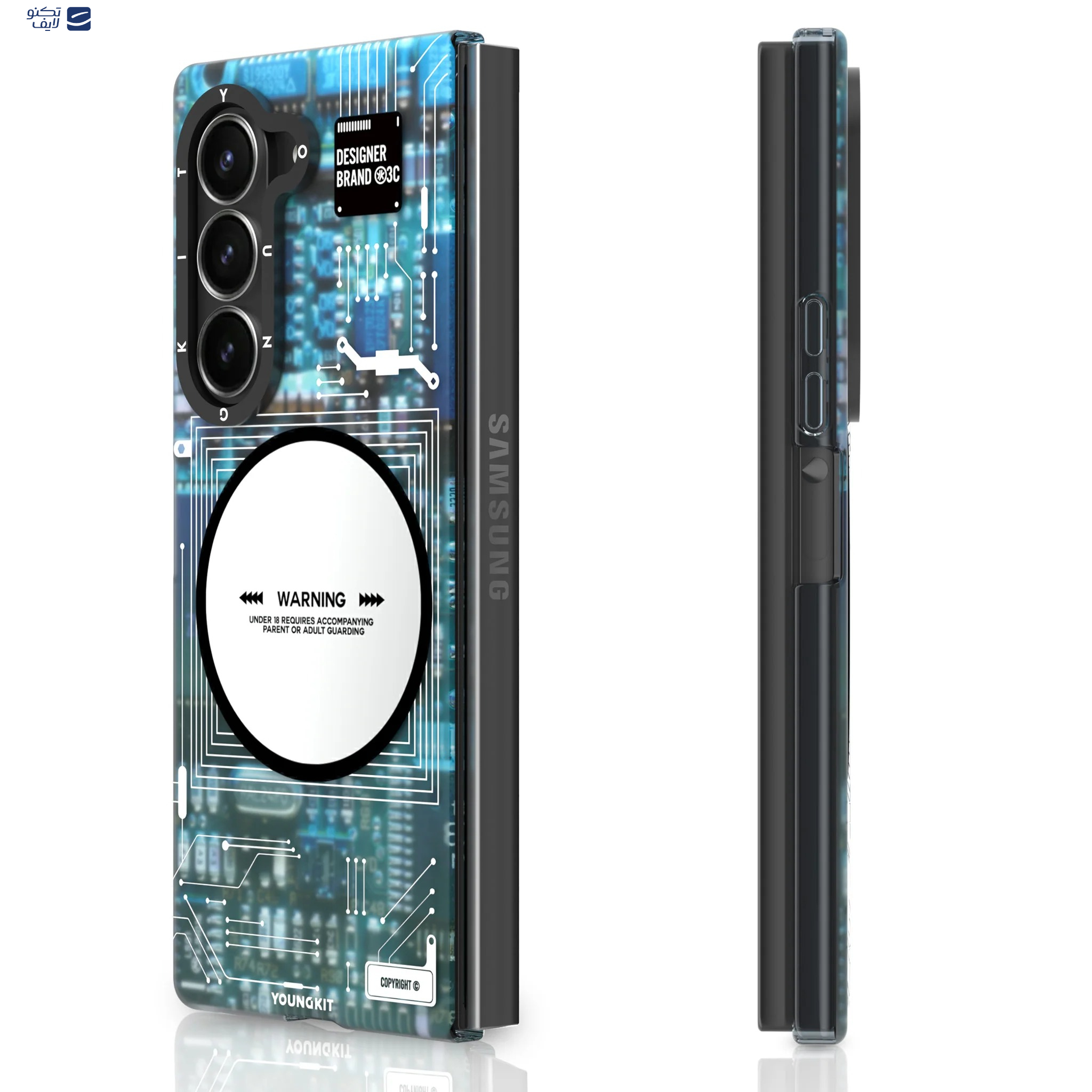 کاور یانگ کیت مدل Technology Magnetic 018 مناسب برای گوشی موبایل سامسونگ Galaxy Z Fold 6 کاور یانگ کیت مدل Technology Magnetic 018 مناسب برای گوشی موبایل سامسونگ Galaxy Z Fold 6