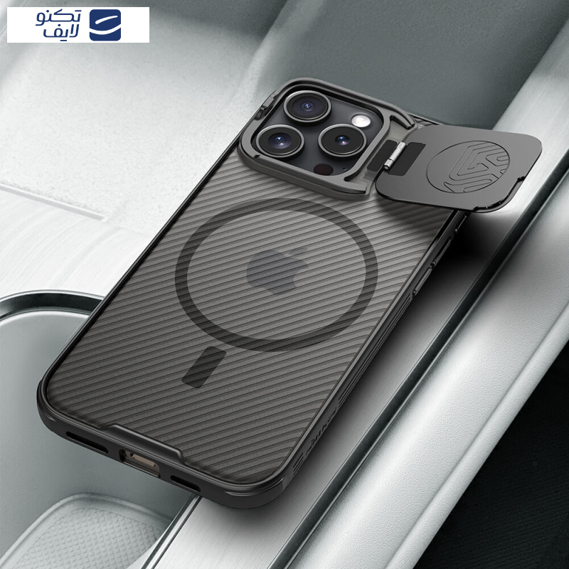 کاور نیلکین مدل Camshield Prop Magnetic Clear مناسب برای گوشی موبایل اپل iPhone 16 Pro Max کاور نیلکین مدل Camshield Prop Magnetic Clear مناسب برای گوشی موبایل اپل iPhone 16 Pro Max