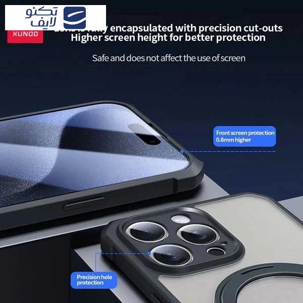 کاور اپیکوی مدل Xundd Rotating 360 Magnetic مناسب برای گوشی موبایل سامسونگ Galaxy S25 Ultra کاور اپیکوی مدل Xundd Rotating 360 Magnetic مناسب برای گوشی موبایل سامسونگ Galaxy S25 Ultra