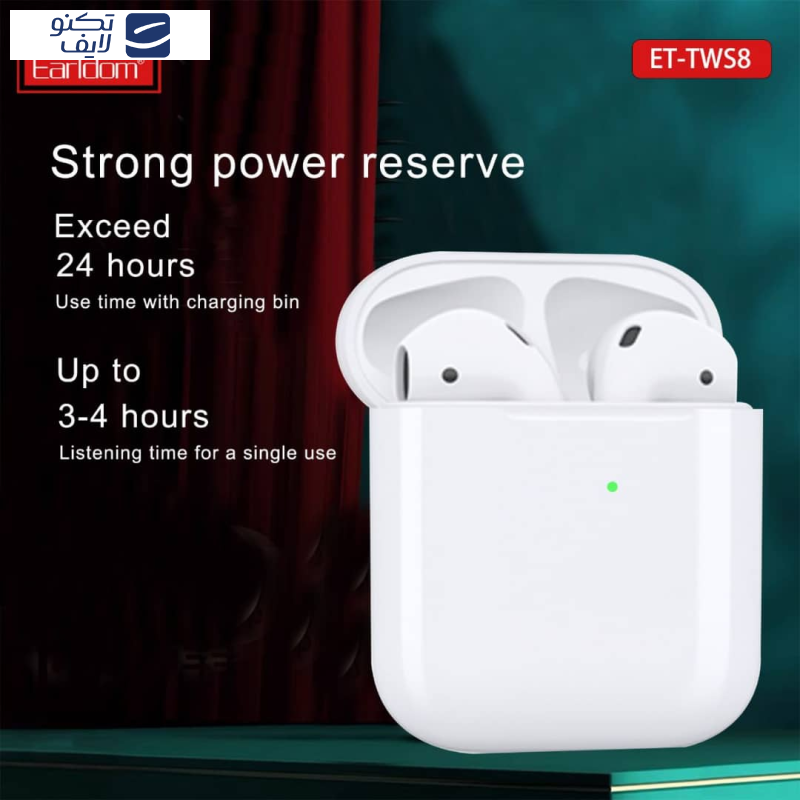 هندزفری بلوتوثی ارلدام مدل ET-TWS8 هندزفری بلوتوثی ارلدام مدل ET-TWS8