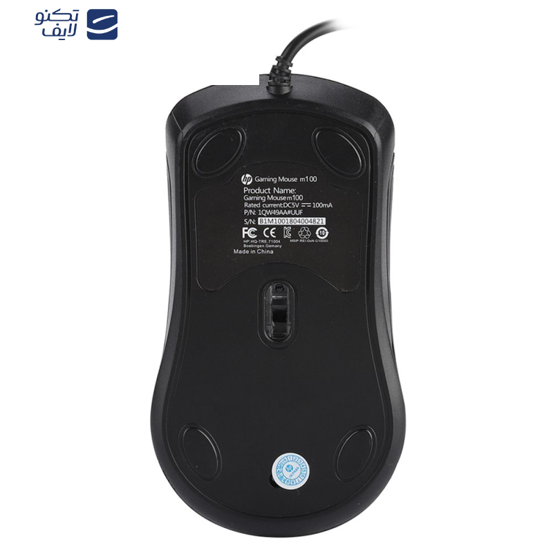 ماوس مخصوص بازی اچ پی مدل m100 ماوس مخصوص بازی اچ پی مدل m100