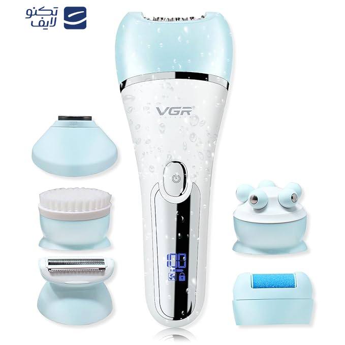 ست اصلاح موی بدن بانوان وی جی ار مدل V-733