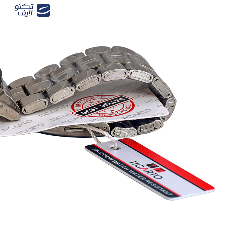 ساعت مچی عقربهای مردانه کوارتز تیکارتو مدل کلاسیک کد T-6360A ساعت مچی عقربهای مردانه کوارتز تیکارتو مدل کلاسیک کد T-6360A